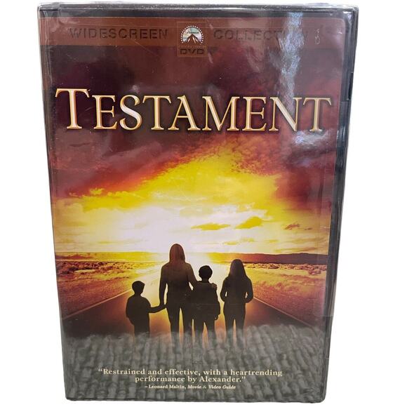 Testament DVD Movie 2004 Paramount Jane Alexander William Devane Rossie Harris - Picture 1 of 2